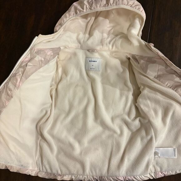 Girls Toddler Pink Camo Puffer Jacket 3T - Picture 9 of 9